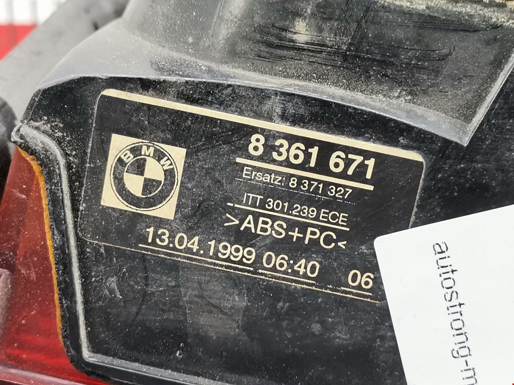 Фонарь задний левый BMW 5er 5 серия E39 1995-2004