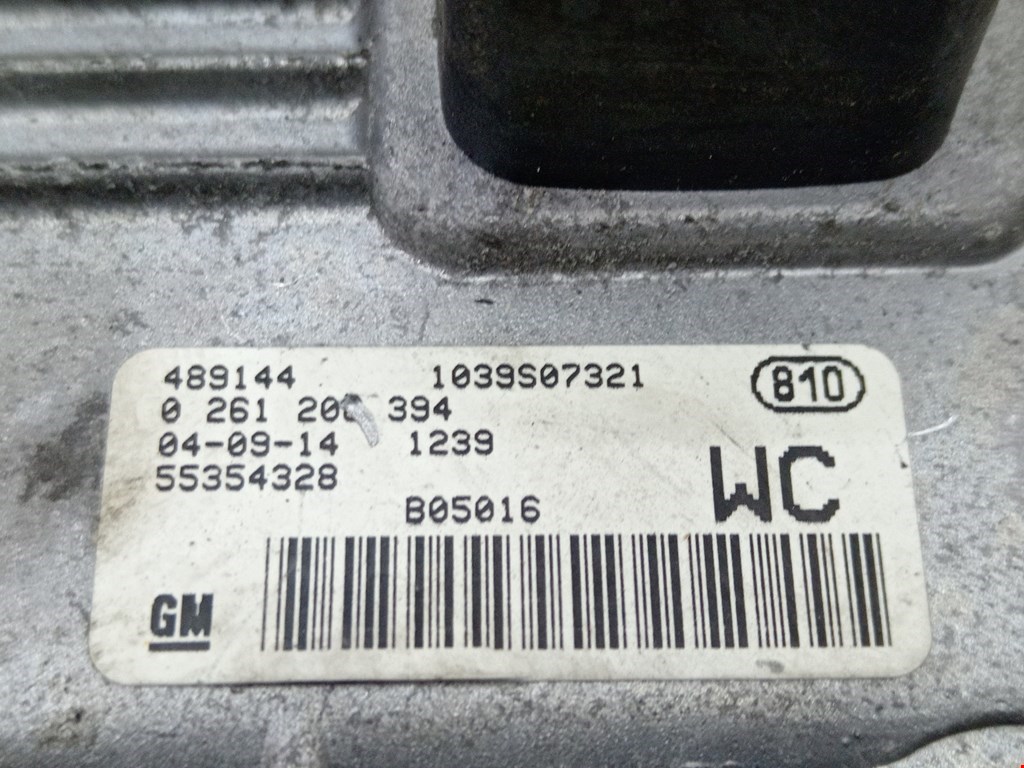 Блок управления двигателя (ЭБУ) OPEL Tigra B 2004-2009