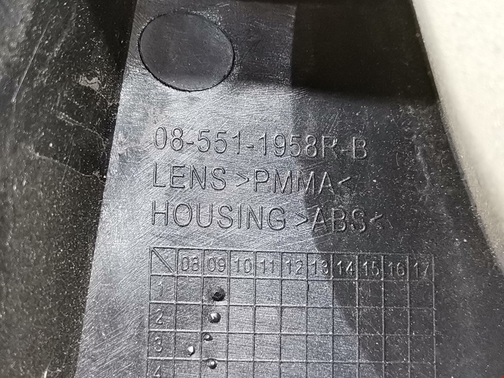 Фонарь задний правый RENAULT Logan 2005-2014