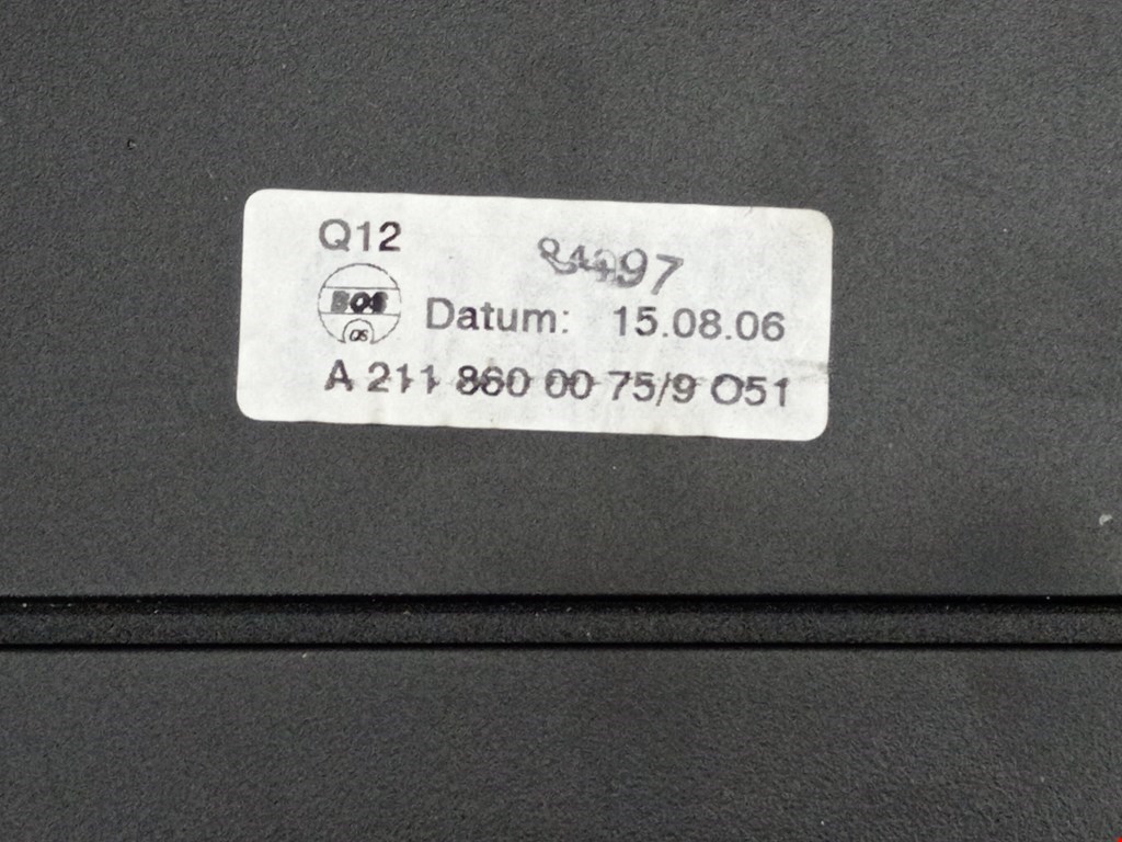 Шторка багажника (полка) MERCEDES-BENZ E-Class W211, S211 2002-2009