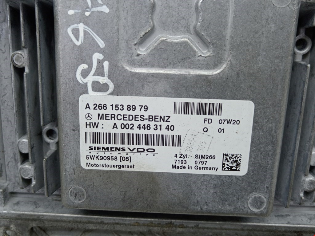 Блок управления двигателя (ЭБУ) MERCEDES-BENZ A-Class W169 2004-2012