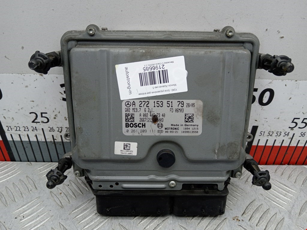 Блок управления двигателя (ЭБУ) MERCEDES-BENZ C-Class C-klasse W203 2000-2007
