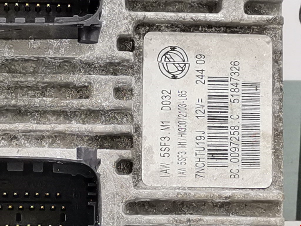 Блок управления двигателя (ЭБУ) FIAT Grande Punto 2005-2009