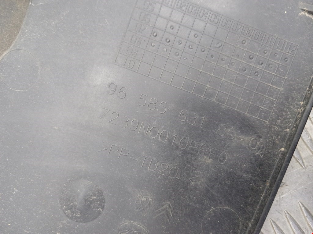 Диффузор (кожух) вентилятора CITROEN C4 Picasso 2006-2013