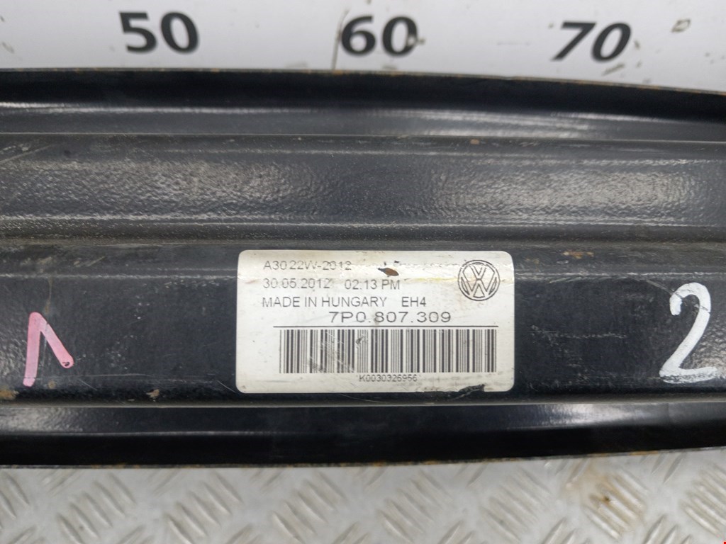 Усилитель заднего бампера (задний) VOLKSWAGEN Touareg 2010-2018