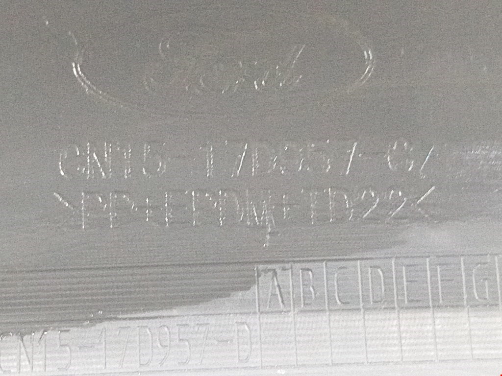 Юбка (губа) бампера задняя (заднего) FORD EcoSport 2014-н.в.