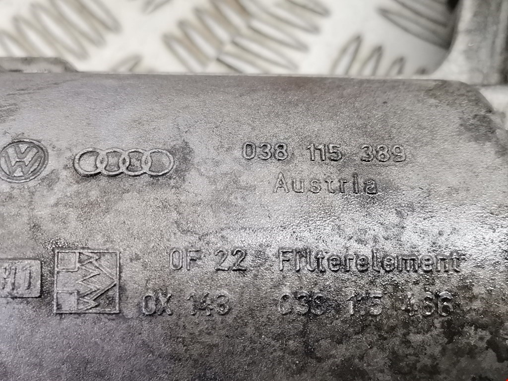 Корпус масляного фильтра AUDI A3 8L 1996-2003