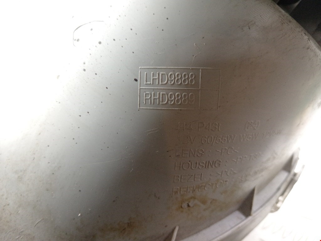 Фара левая DAEWOO Matiz 1998-2000