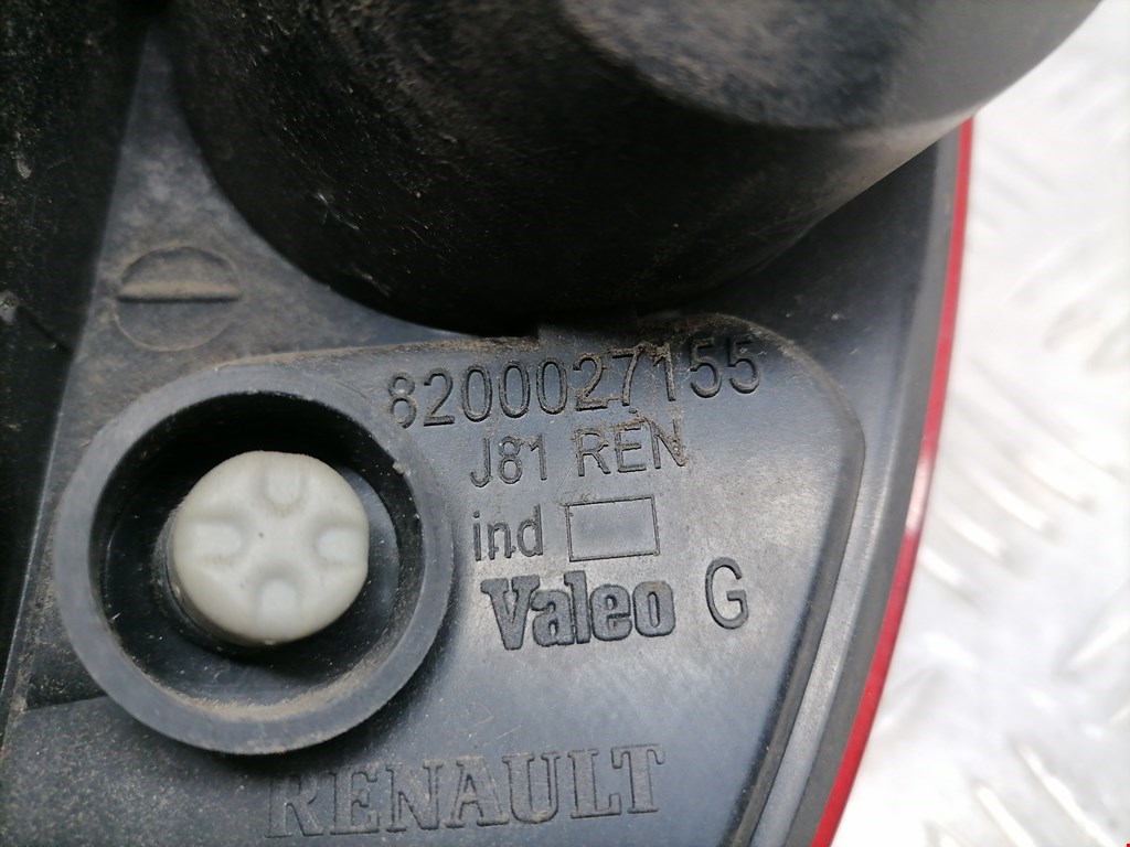 Фонарь задний противотуманный RENAULT Espace 2003-2014