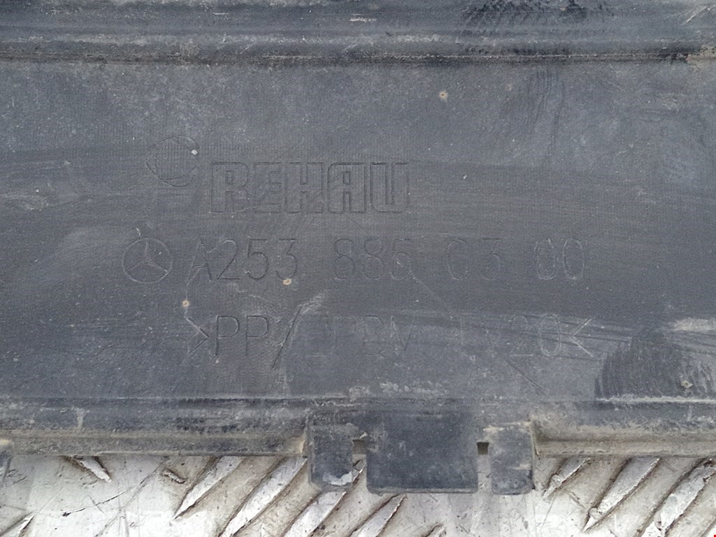 Юбка (губа) бампера задняя (заднего) MERCEDES-BENZ GLC-Class X253 2015-н.в.