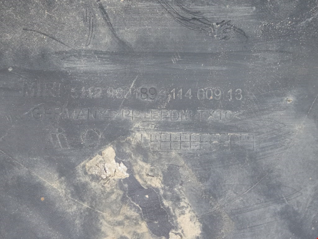 Юбка (губа) бампера задняя (заднего) MINI Countryman R60 2010-2016