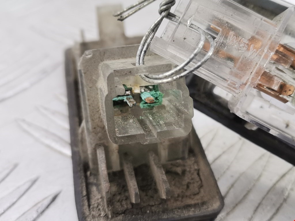 Фонарь подсветки номера RENAULT Scenic II 2003-2010