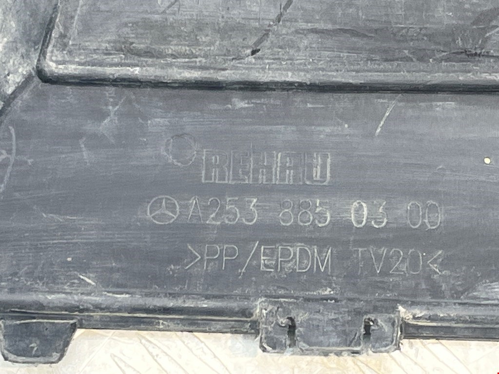 Юбка (губа) бампера задняя (заднего) MERCEDES-BENZ GLC-Class X253 2015-н.в.