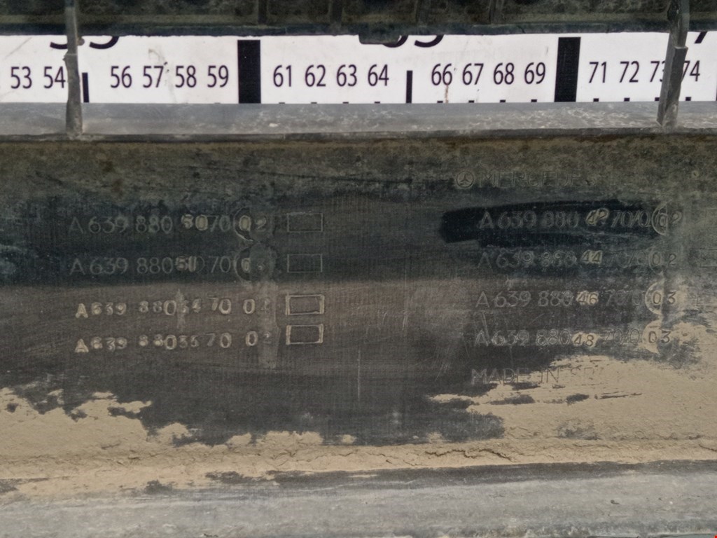 Бампер передний MERCEDES-BENZ Vito W638 1996-2003