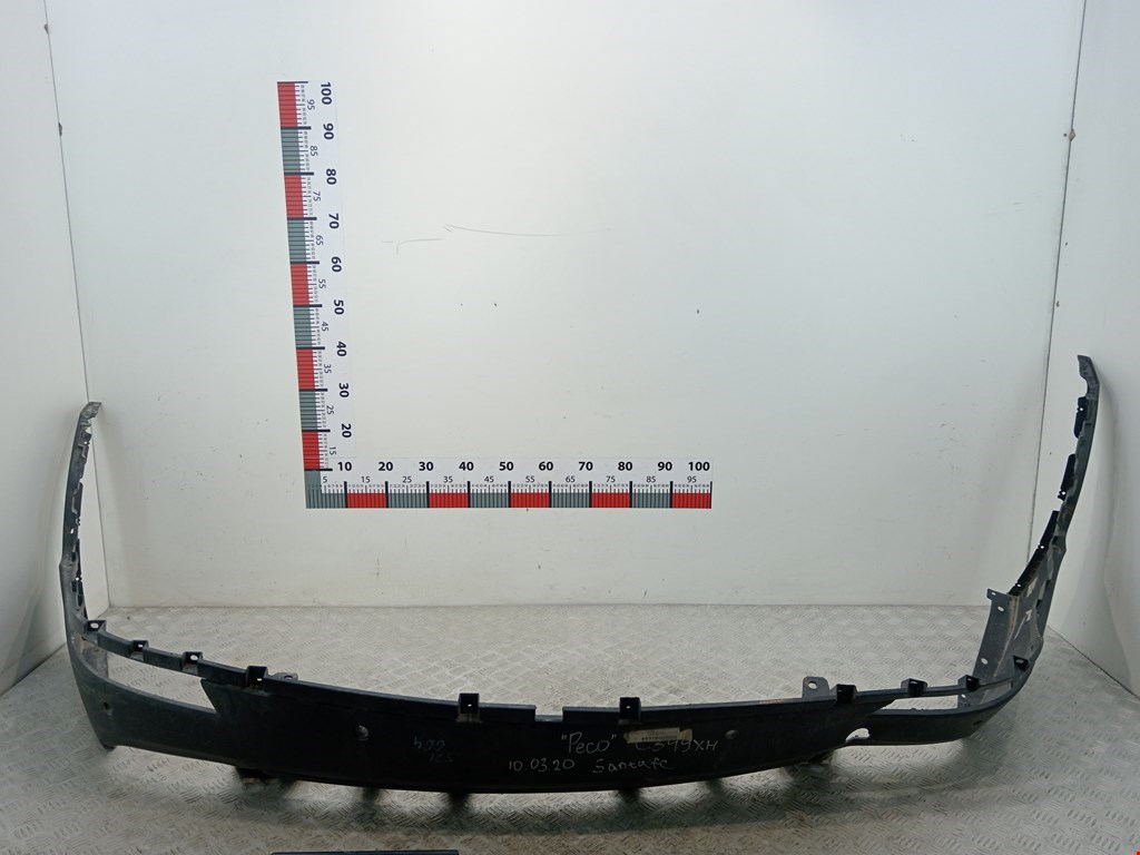 Юбка (губа) бампера задняя (заднего) HYUNDAI Santa Fe DM 2012-2018