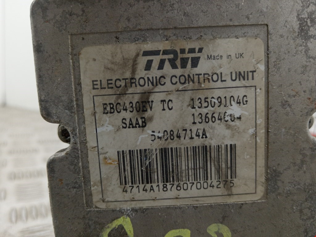 Блок ABS (насос) SAAB 9-3 2002-2014