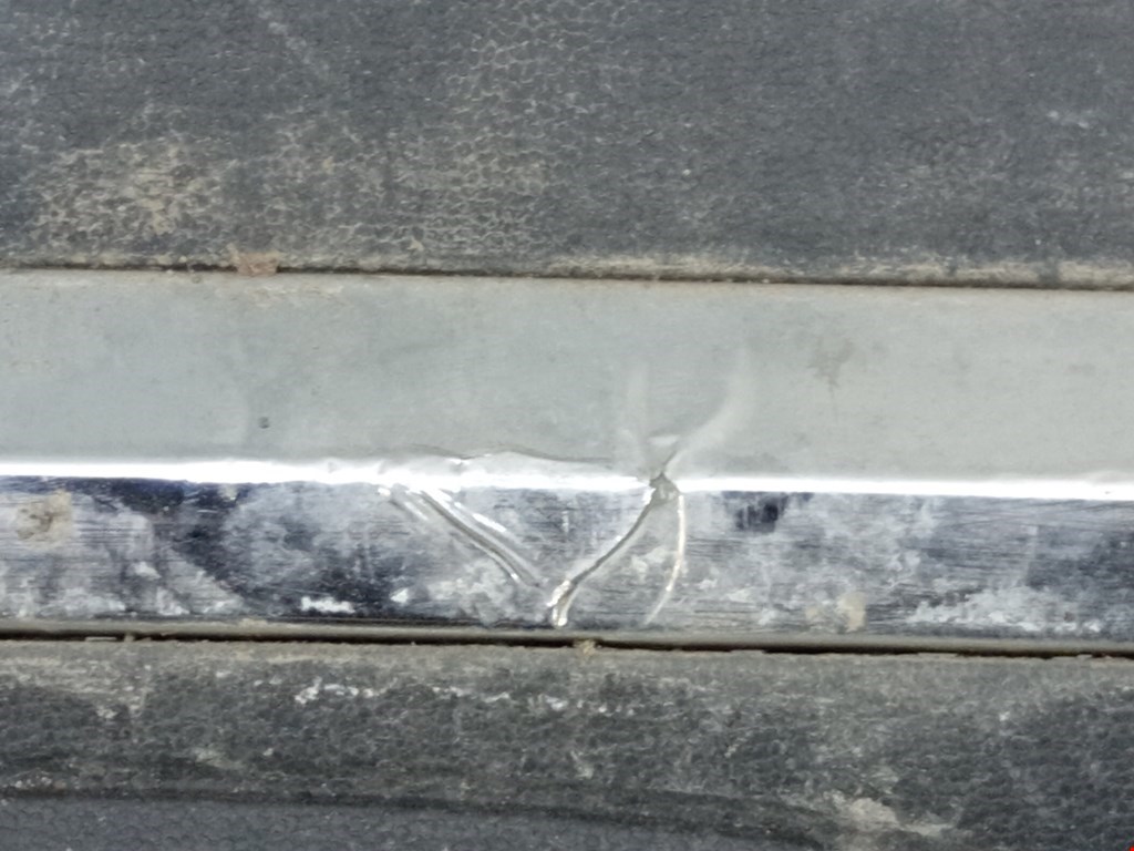 Юбка (губа) бампера задняя (заднего) MERCEDES-BENZ GLC-Class X253 2015-н.в.