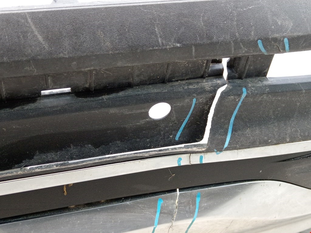 Юбка (губа) бампера задняя (заднего) HYUNDAI Santa Fe TM 2018-2023