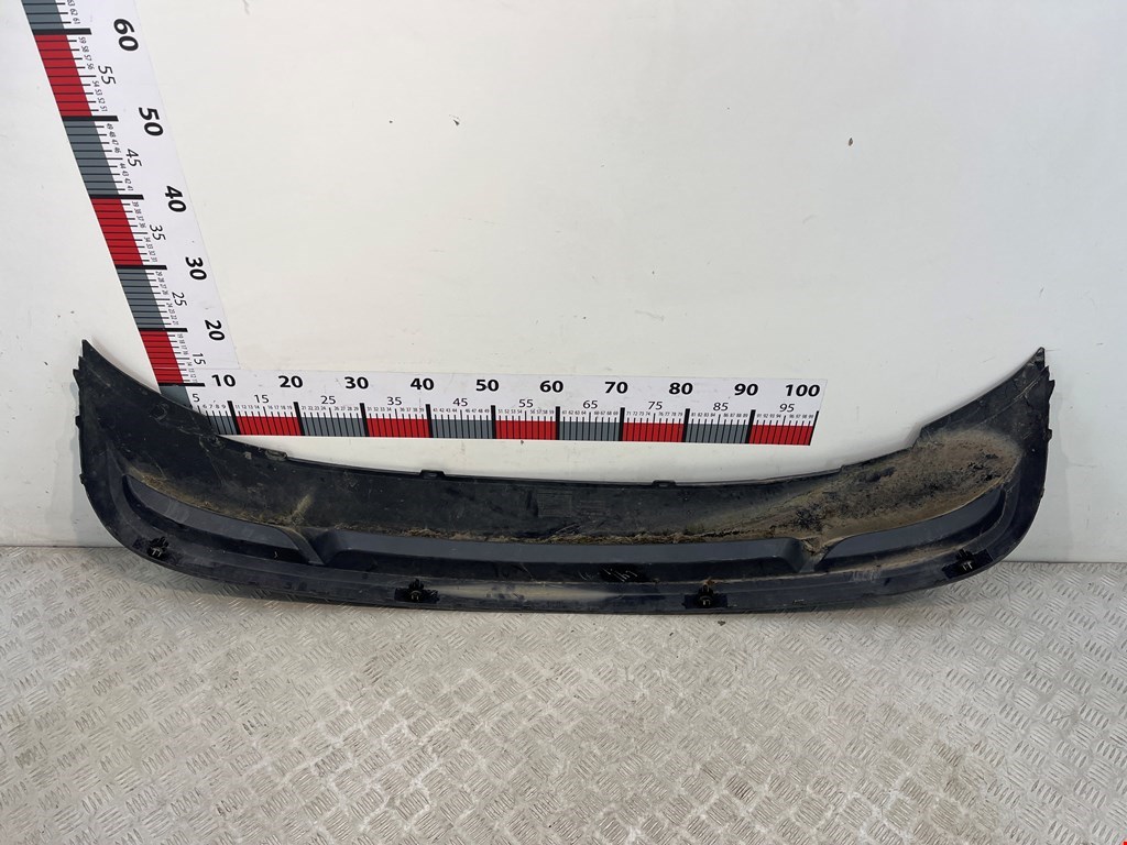 Юбка бампера задняя (губа) Skoda Rapid (2012-2020)