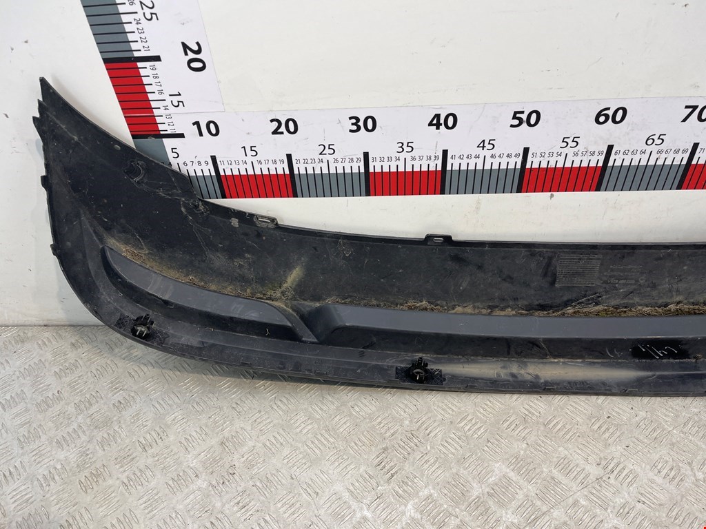 Юбка (губа) бампера задняя (заднего) SKODA Rapid 2012-2020