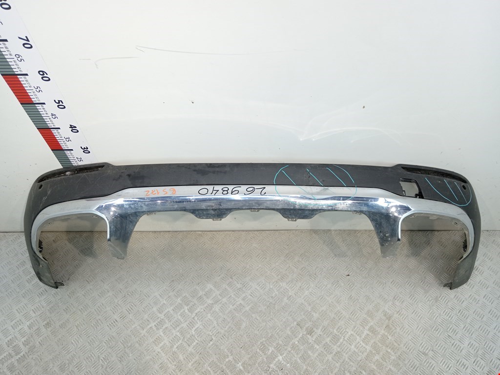 Юбка (губа) бампера задняя (заднего) MERCEDES-BENZ GLC-Class X253 2015-н.в.