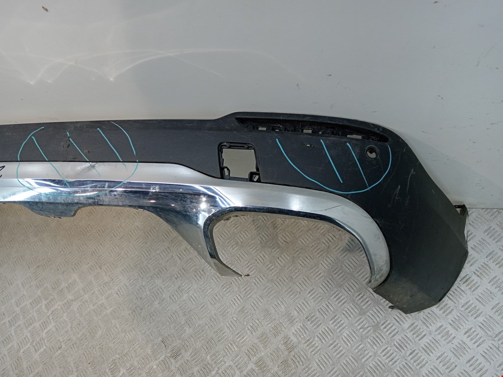 Юбка (губа) бампера задняя (заднего) MERCEDES-BENZ GLC-Class X253 2015-н.в.