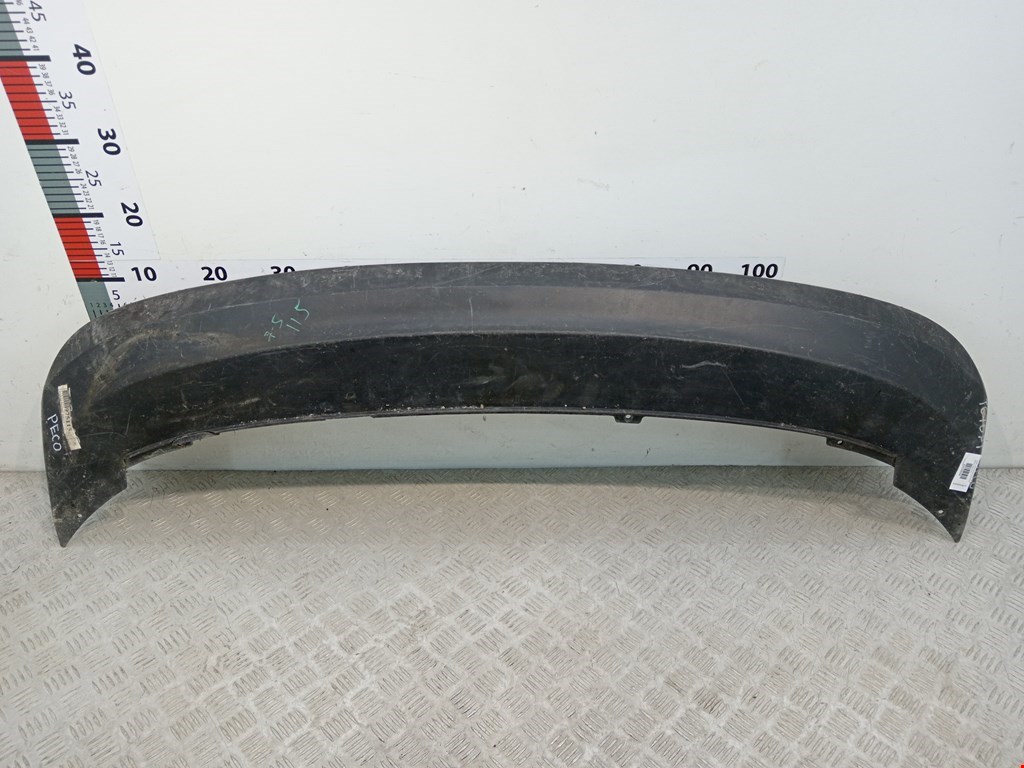 Юбка бампера задняя (губа) Skoda Rapid (2012-2020)