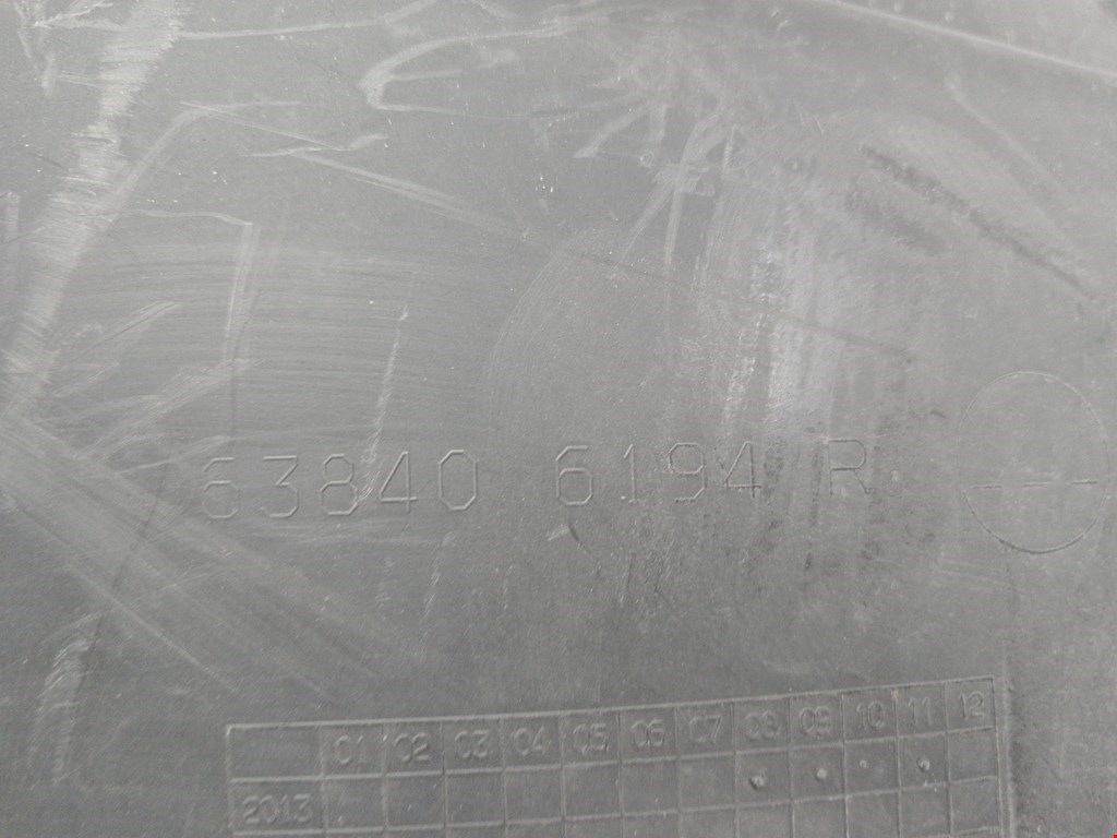 Локер (подкрылок) передний правый RENAULT Duster 2011-2021