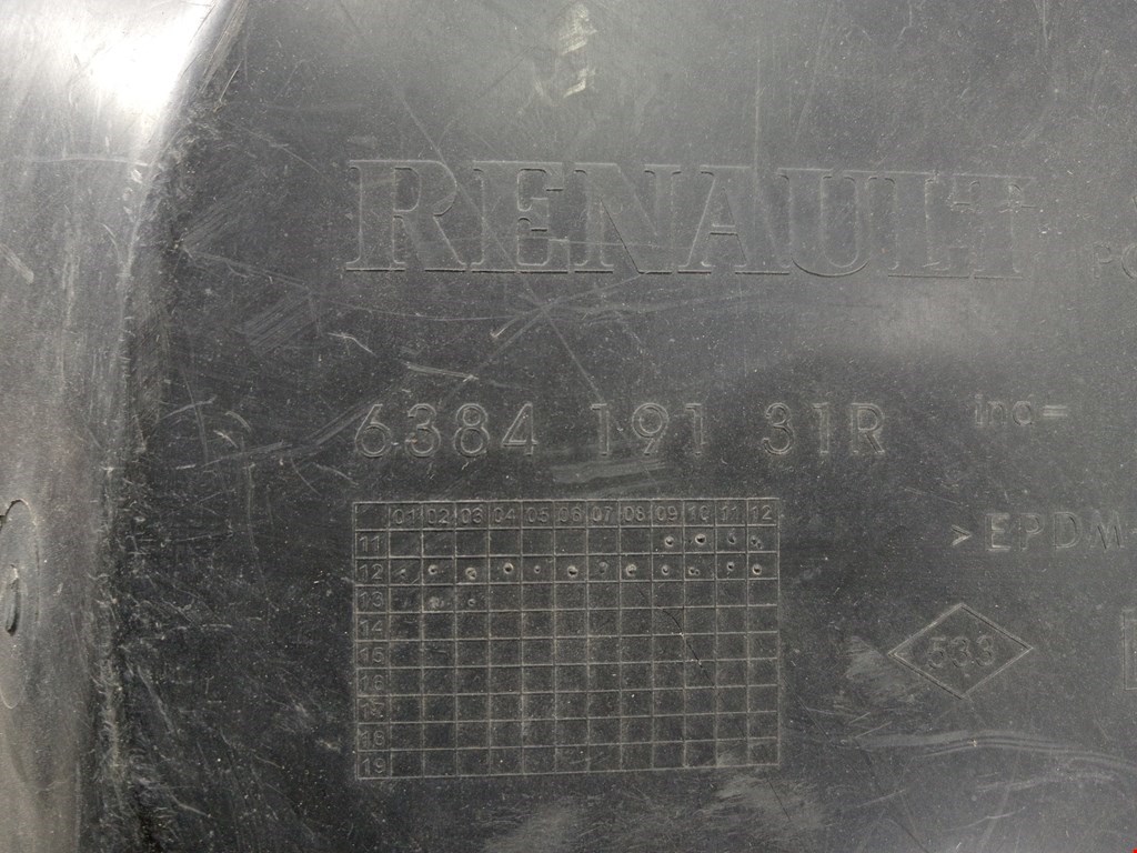 Локер (подкрылок) передний левый RENAULT Duster 2011-2021