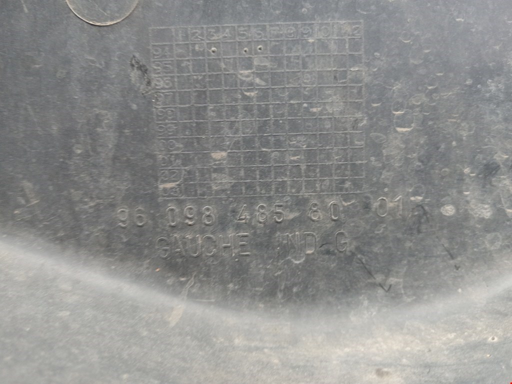 Защита картера (двигателя) PEUGEOT 605 1989-1999