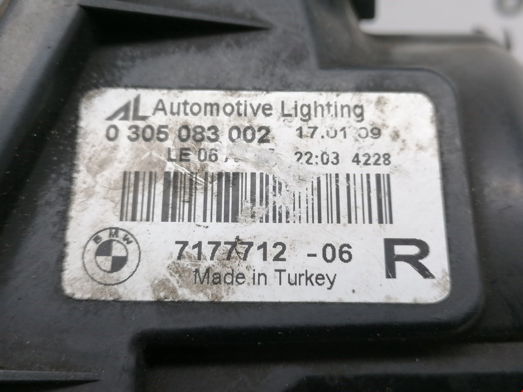 Фара противотуманная правая (ПТФ) BMW 5er 5 серия E60/E61 2003-2010