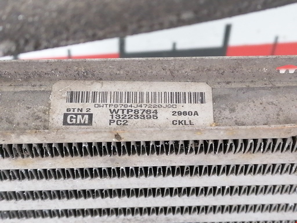 Интеркулер (радиатор интеркулера) OPEL Zafira B 2005-2012