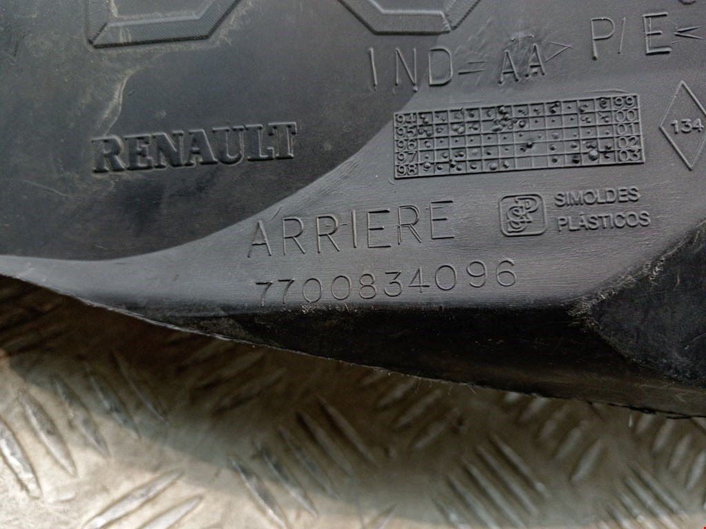 Локер (подкрылок) передний правый RENAULT Megane I 1996-2002