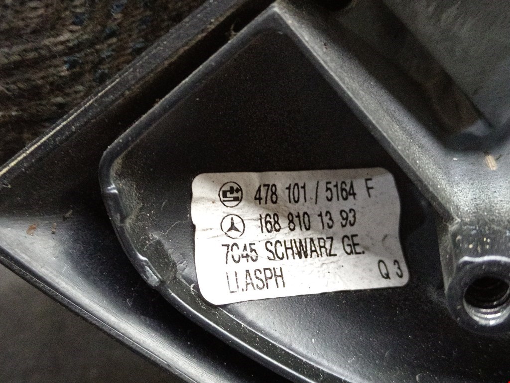 Зеркало левое MERCEDES-BENZ A-Class W168 1997-2004