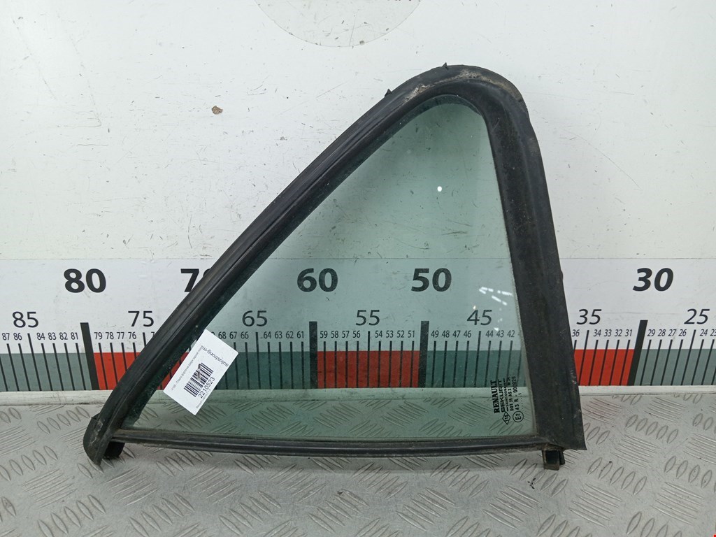 Стекло двери задней левой (форточка) Renault Laguna 2 (2000-2007)