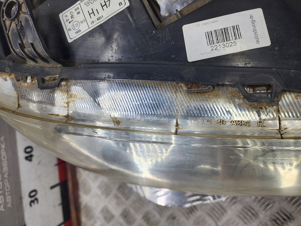 Фара правая FIAT Punto II (188) 1999-2007