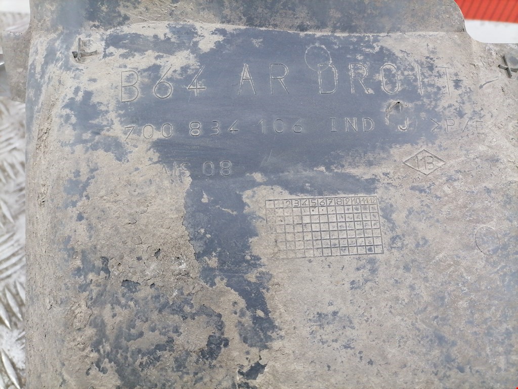 Локер (подкрылок) задний правый RENAULT Megane I 1996-2002