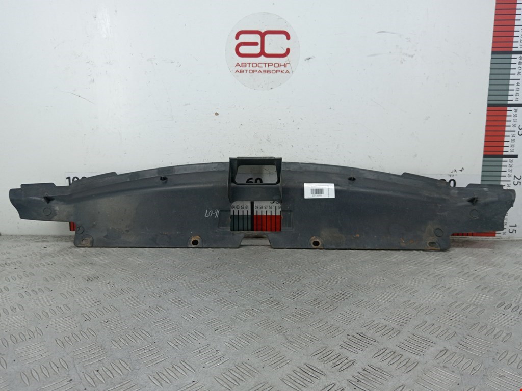 Накладка декоративная под капот (кожух замка капота и прочие) Mitsubishi Outlander 2 (XL) (2006-2012)