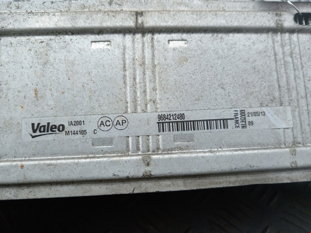 Интеркулер (радиатор интеркулера) PEUGEOT 3008 2009-2016