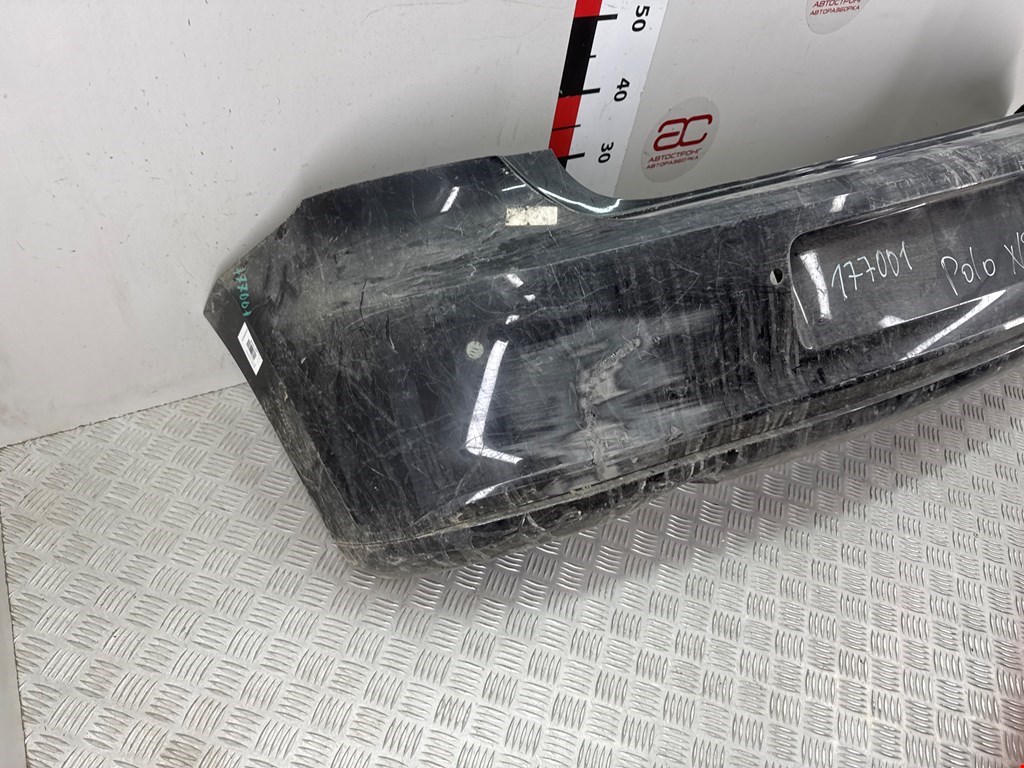 Бампер задний VOLKSWAGEN Polo V HB 2009-2017