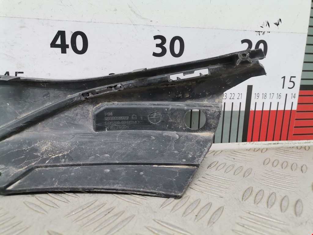 Юбка бампера передняя (переднего) PEUGEOT 3008 2009-2016