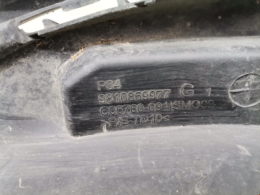 Юбка бампера передняя (переднего) PEUGEOT 3008 2009-2016