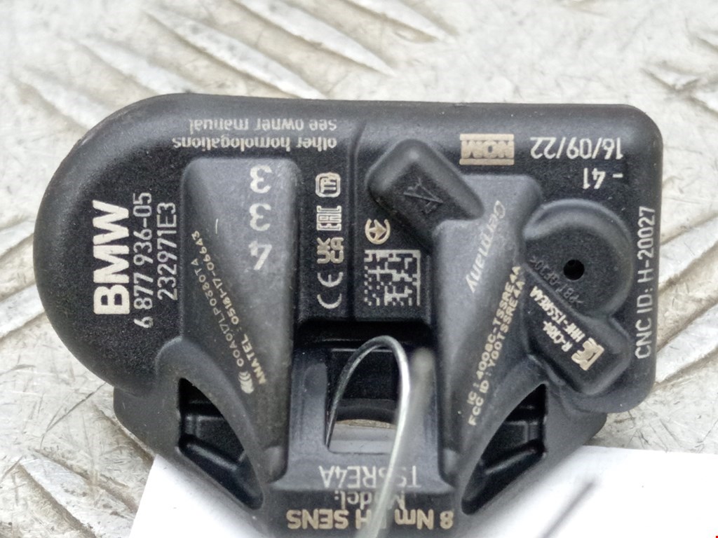 Датчик давления в шинах BMW 3er G20 2018-н.в.