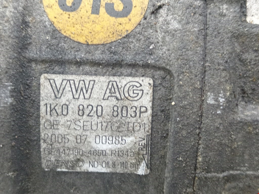 Компрессор кондиционера (системы кондиционирования) VOLKSWAGEN Golf V 2003-2009