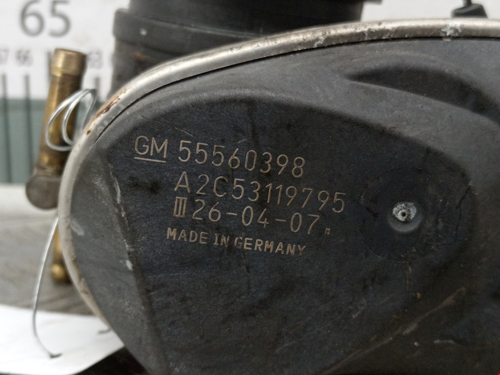 Заслонка дроссельная электрическая OPEL Astra H/Family 2004-2015