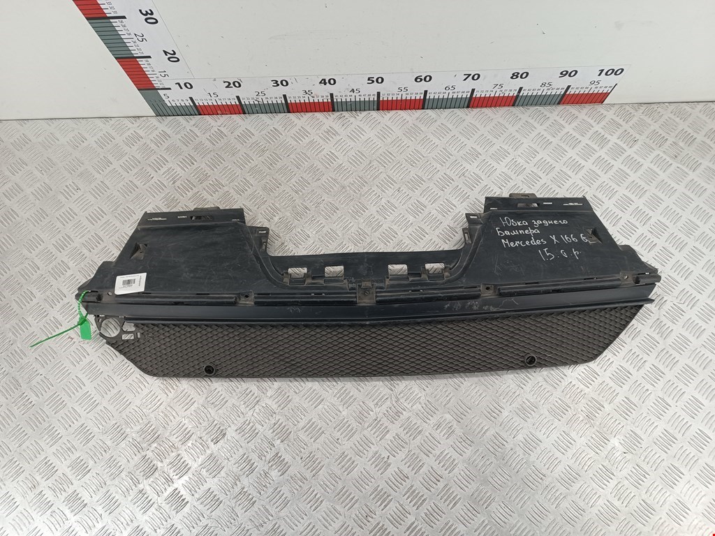 Накладка (молдинг) бампера заднего Mercedes GL-Class (X166) (2012-2016)