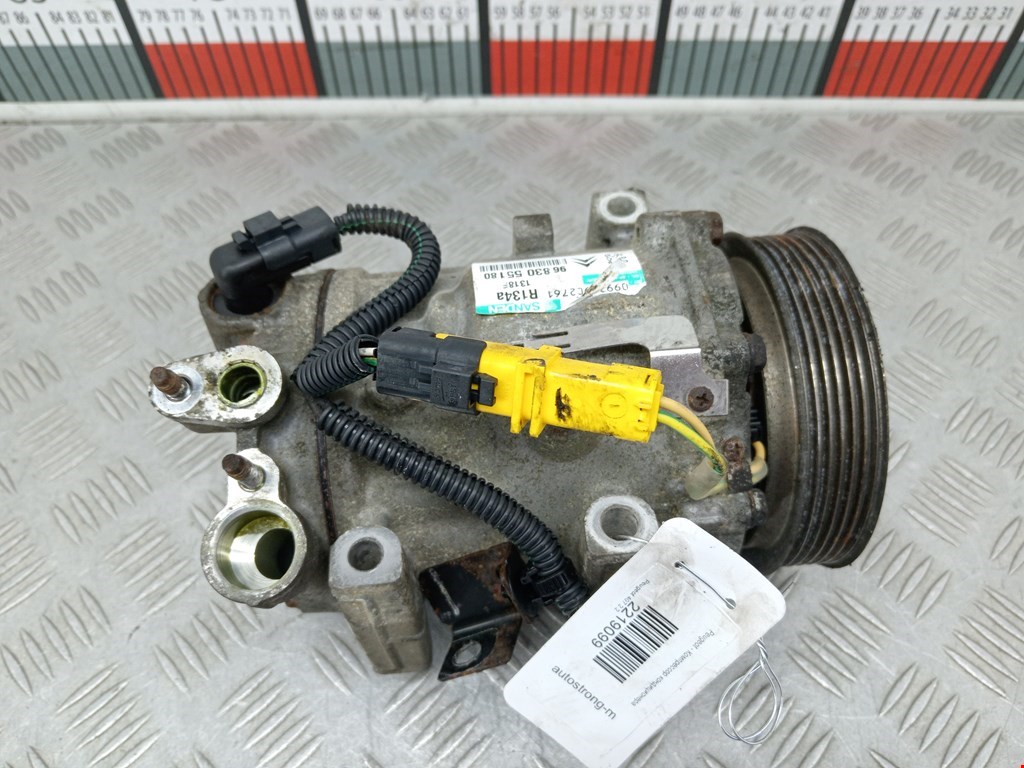 Компрессор кондиционера (системы кондиционирования) PEUGEOT 407 2004-2010