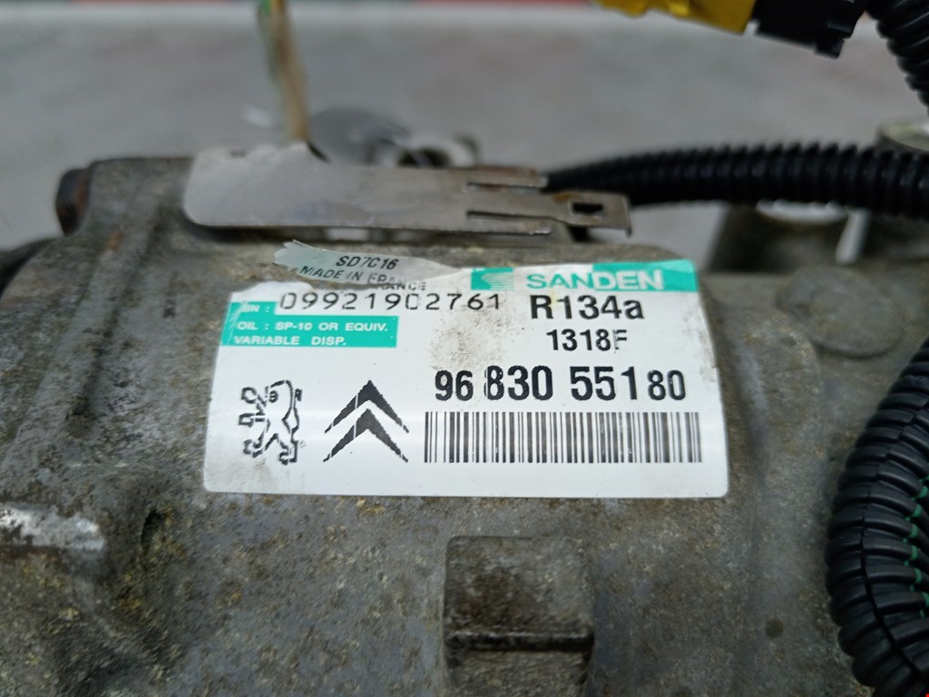 Компрессор кондиционера (системы кондиционирования) PEUGEOT 407 2004-2010
