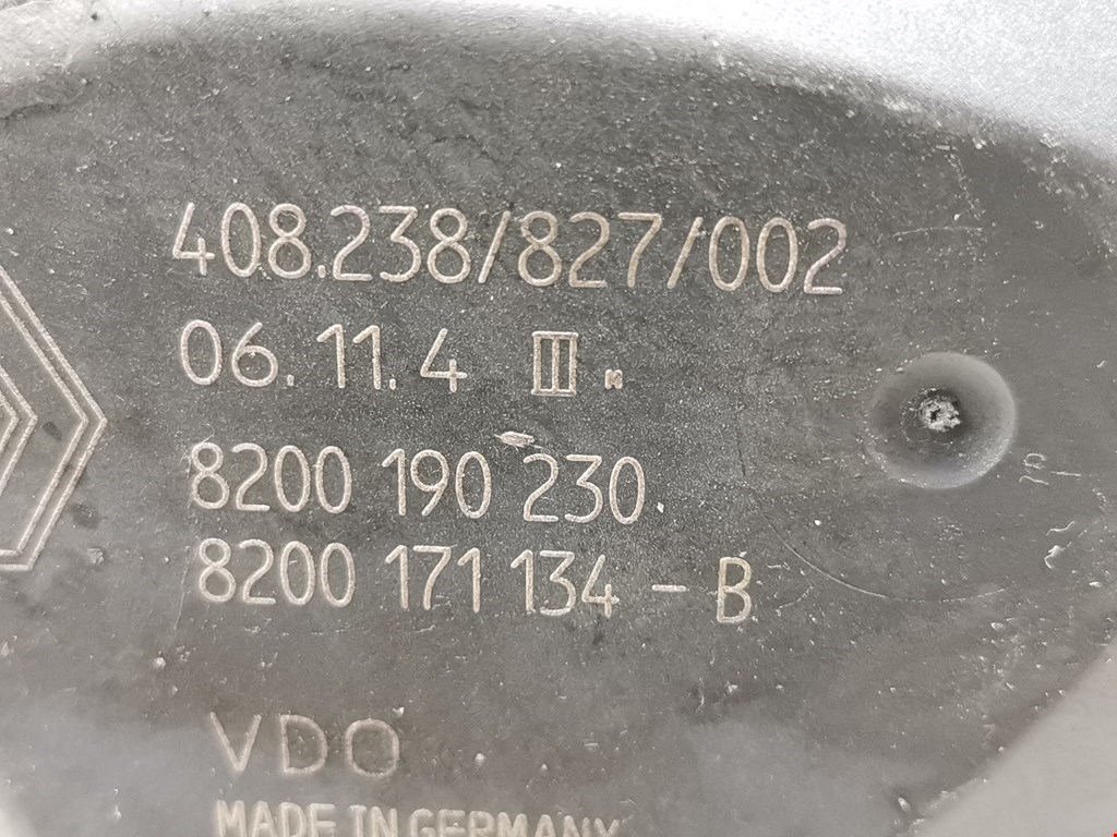 Заслонка дроссельная электрическая RENAULT Megane II 2002-2009