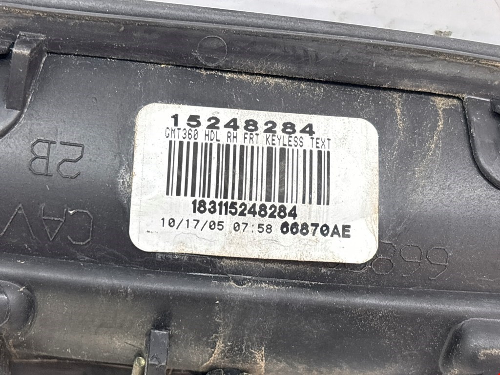 Ручка двери передней наружная правая CHEVROLET TrailBlazer 2001-2008